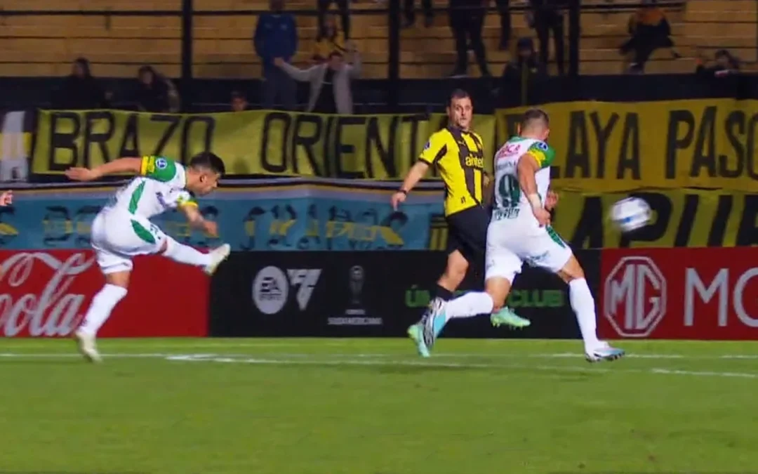 Histórico triunfo Halcón en Uruguay: venció 3 a 0 a Peñarol por la Copa