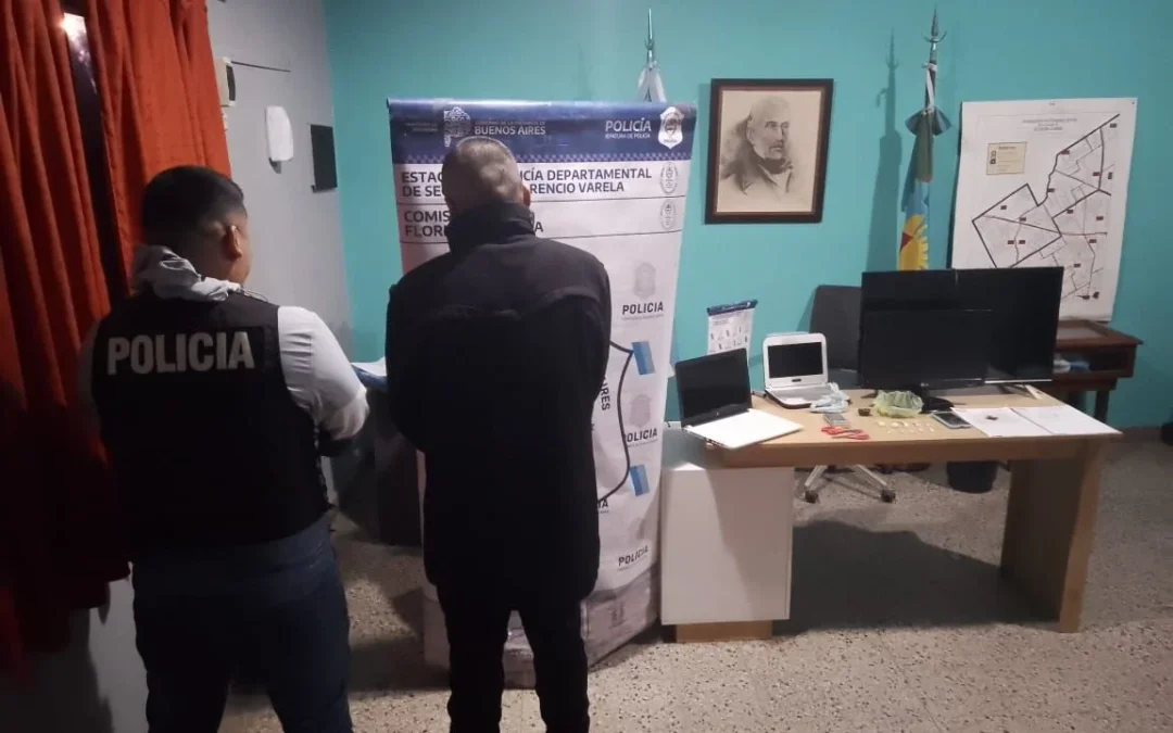 Allanamiento y aprehensión por el robo al Centro de Salud en La Sirena