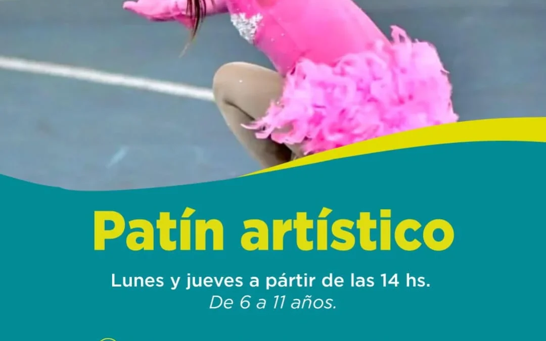 Sumate a las clases de patín artístico inicial