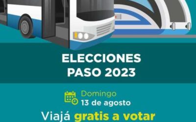 Transporte público gratuito para ir a votar en Varela