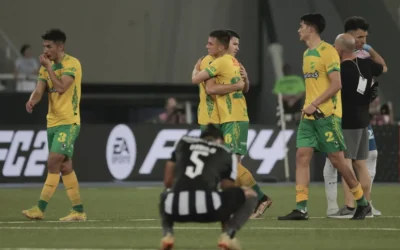 Defensa empató 1 a 1 en Brasil ante Botafogo por la Copa Sudamericana