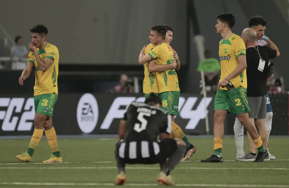 Defensa empató 1 a 1 en Brasil ante Botafogo por la Copa Sudamericana