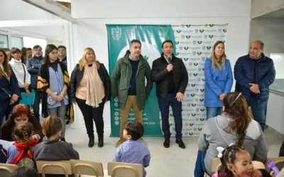 Andrés Watson inauguró un Centro de Desarrollo Infantil en Ingeniero Allan