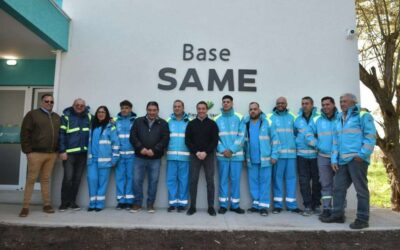 La Capilla: Se oficializó la inauguración de la nueva Base SAME