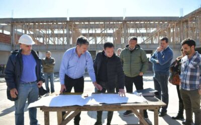 Avances en la construcción del futuro edificio para la Secundaria Nº15