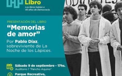 Pablo Díaz presentará sus «Memorias  de amor» en la Feria del Libro varelense