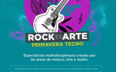Anticipo a la estación más colorida con el festival “Rock es Arte: Primavera Tecno”