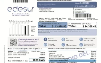 Edesur deberá pagar $282 millones en resarcimientos a  usuarios debido a errores en la facturación del servicio