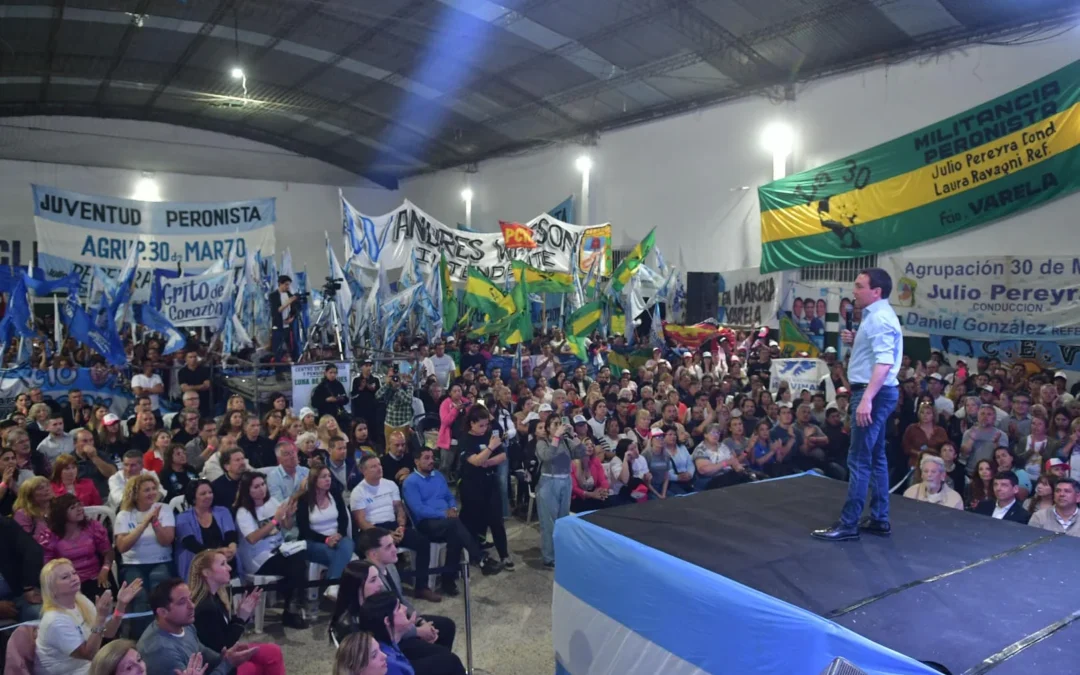 Andrés Watson instó a “mostrar, una vez más, la fuerza del peronismo varelense para luchar por nuestra Patria chica»