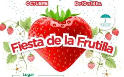 Fiesta de la Frutilla en Varela: Usitio para la industria y la agricultura