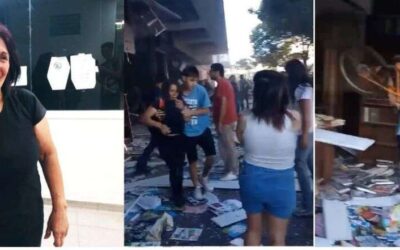 Un joven ayudó a una mujer a salir de la explosión en la peatonal Monteagudo y lo trataron de ladrón
