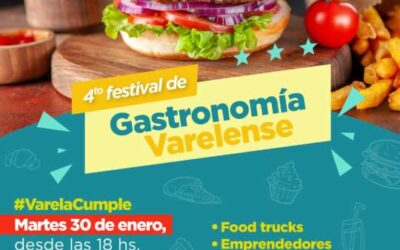 Se anunció el 4to Festival de Gastronomía Varelense