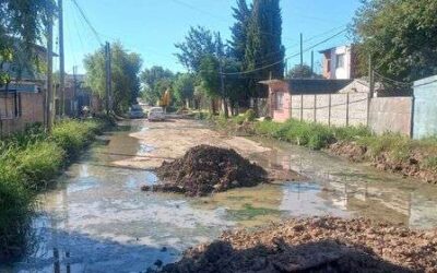 Villa Mónica Nueva:  El recorte de Milei paraliza la obra  pública y los vecinos se quejan