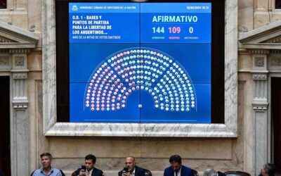 Diputados aprobó en general el proyecto de la ley «Bases»