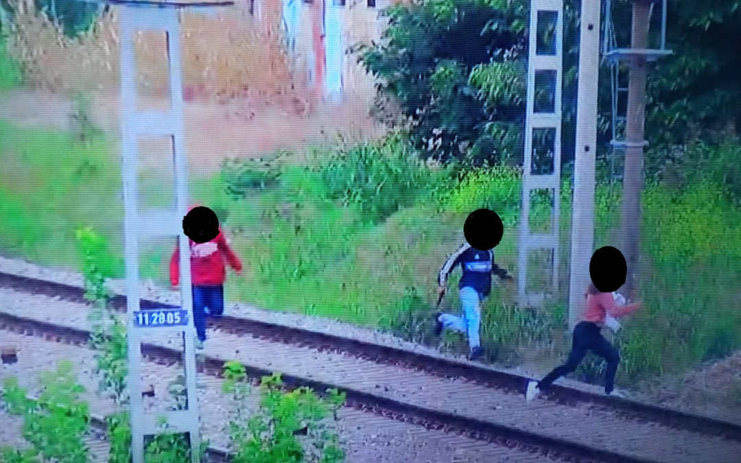 Robaron, huyeron y fueron vistos por  las cámaras de seguridad: capturados