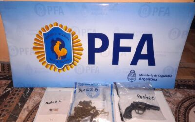 La Policía Federal incautó drogas en el barrio San Nicolás