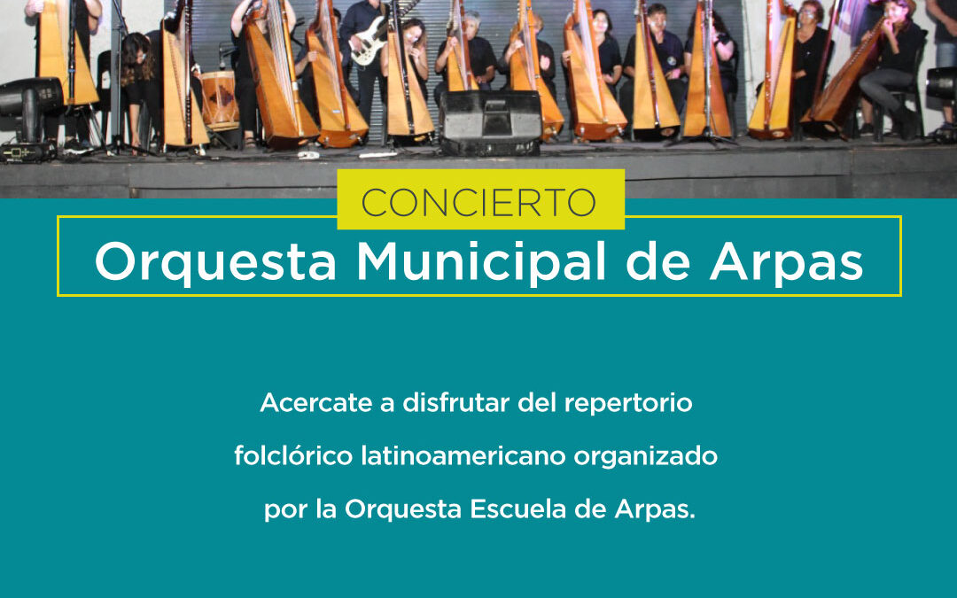 Presentación de la Escuela Municipal de Arpas