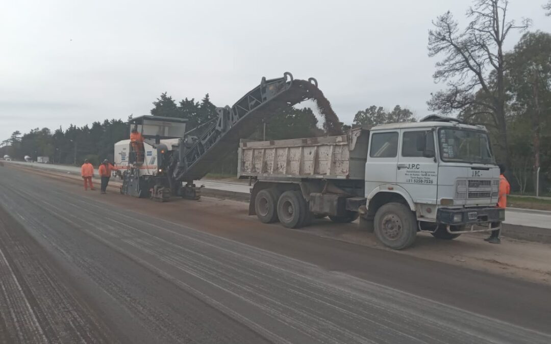 Continúan las obras de ensanche en la Ruta Provincial Nº 53