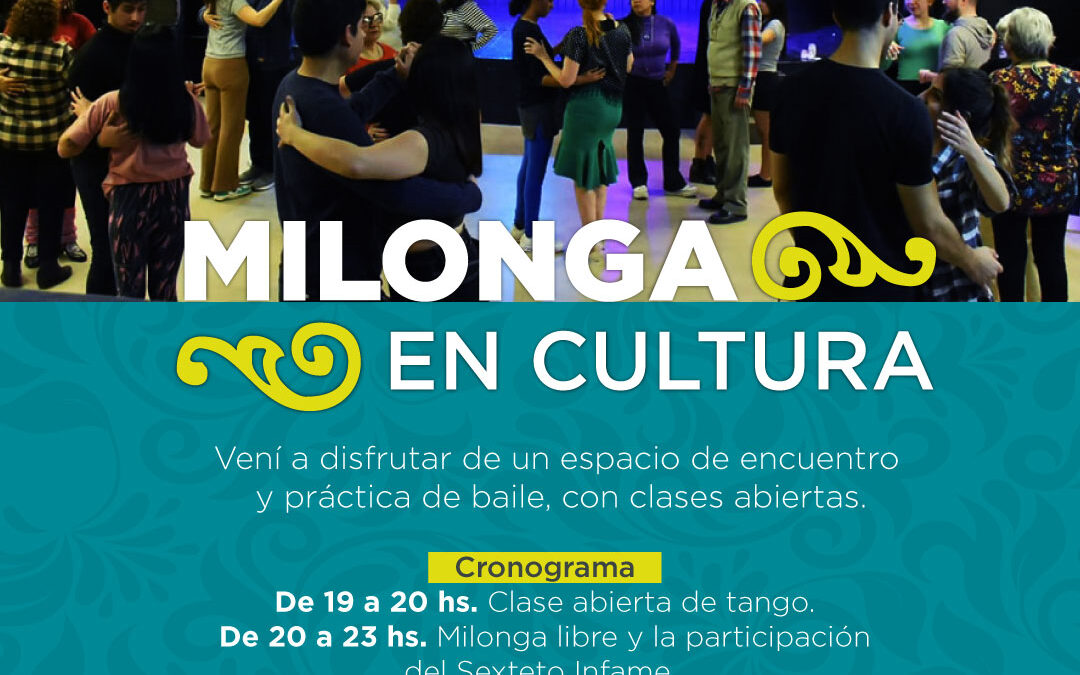 Noche tanguera en la Casa de la Cultura