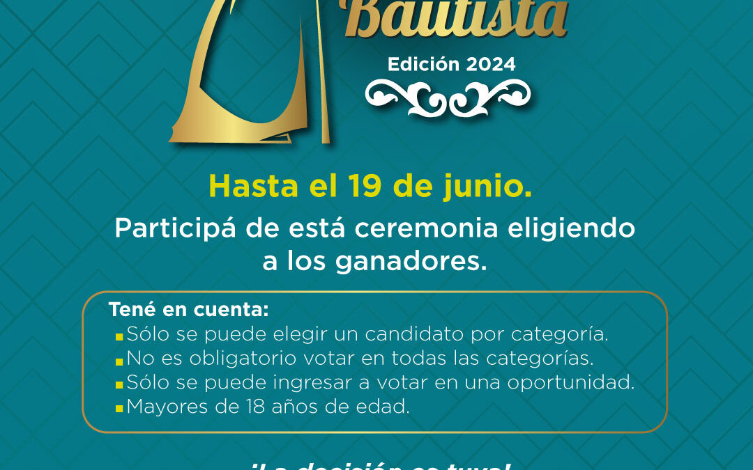 Premios San Juan Bautista 2024: Para quien tenga más hinchada