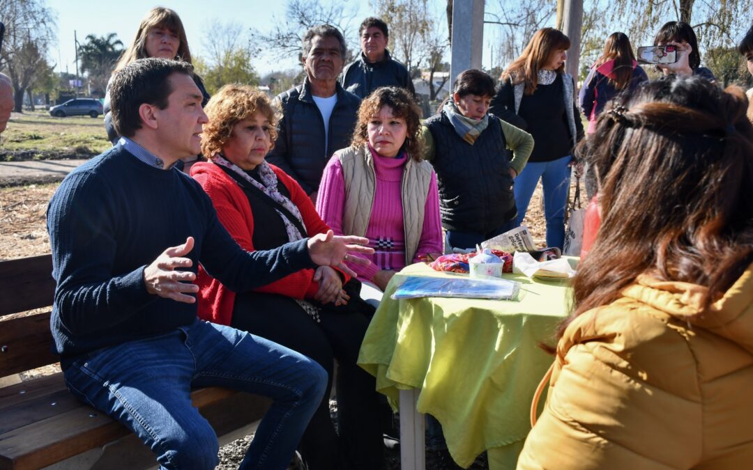 El Municipio habilitó la circulación  del puente peatonal en El Molino