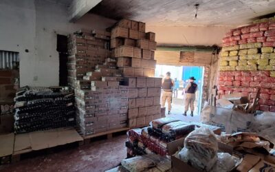 Encontraron más de 3 toneladas de comida vencida   en el Movimiento Teresa Rodríguez de Florencio Varela
