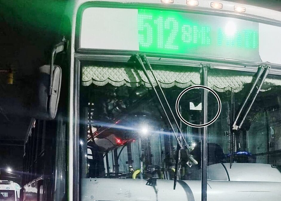 La investigación conduce a un colectivo  no apto para el transporte de pasajeros