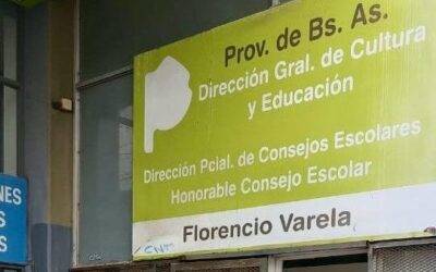 Comunicado del Consejo Escolar  de Florencio Varela: Obras de gas