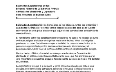 “Concejales opositores de Varela piden ayuda en la Provincia”