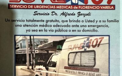 Los 27 años del SUME 107 en Florencio Varela:  El ordenamiento de la asistencia en la vía pública