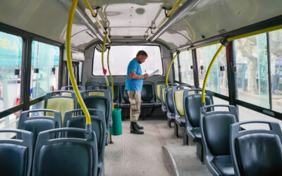 El Municipio ahora inspecciona los colectivos de la linea 500