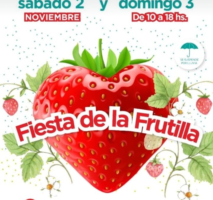 Llegará la Fiesta de la Frutilla al Museo Hudson: Con varios cambios y amenazas