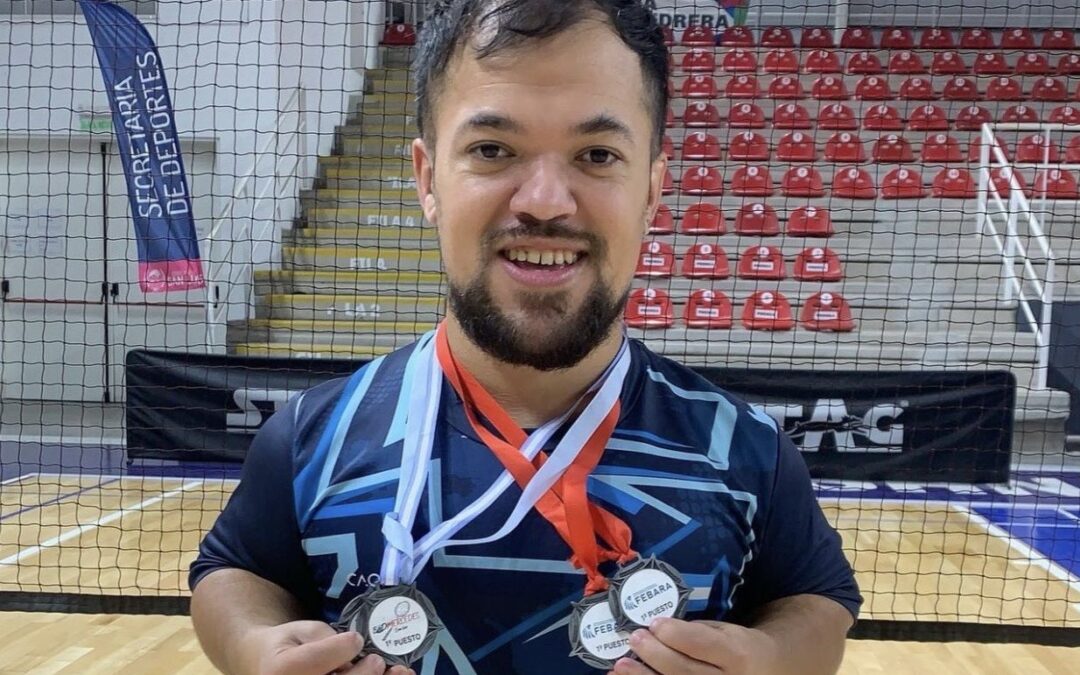 Medallas para representantes locales  en el Nacional de parabádminton