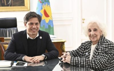 Piden que Kicillof rinda cuentas por los fondos otorgados a Abuelas de Plaza de Mayo