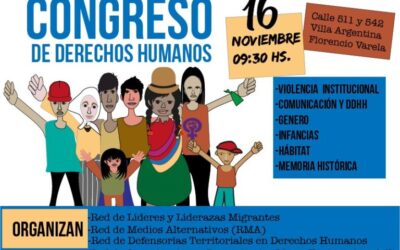 Congreso de Derechos  Humanos en Florencio Varela