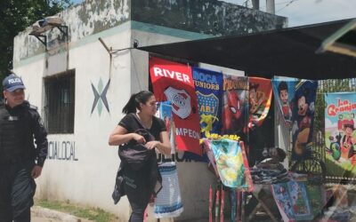 Zeballos: Garita de la Policía “tomada” por los ambulantes