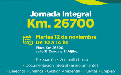 Operativo de  asesoramiento integral en Km 26