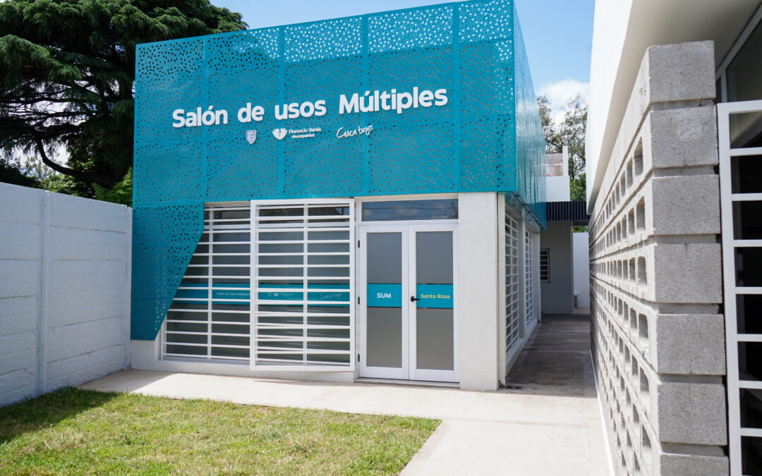 Centro de Salud de Santa Rosa: Nuevo SUM y refacciones