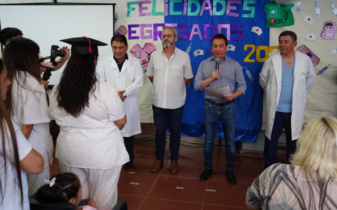Entregaron diplomas a nuevos profesionales  de Enfermería del Hospital local “Mi Pueblo”