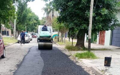 Avance de obras  en barrios de Florencio Varela