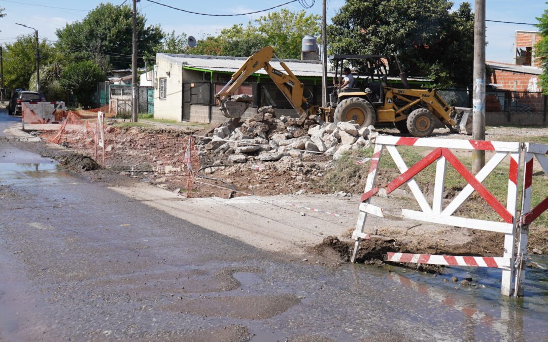 Reconstrucción de la calle General Hornos