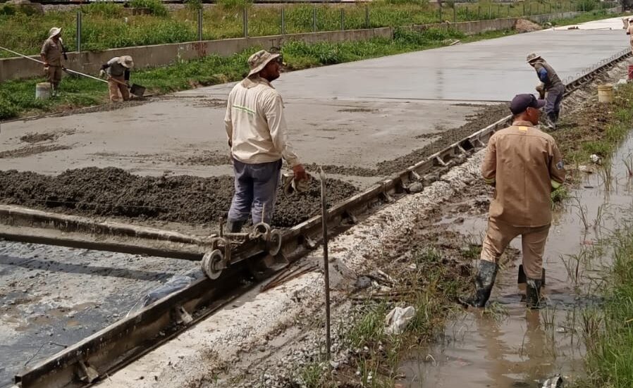 Continuaron las obras en Ruta Provincial Nº53 y Diagonal Los Tilos - El ...