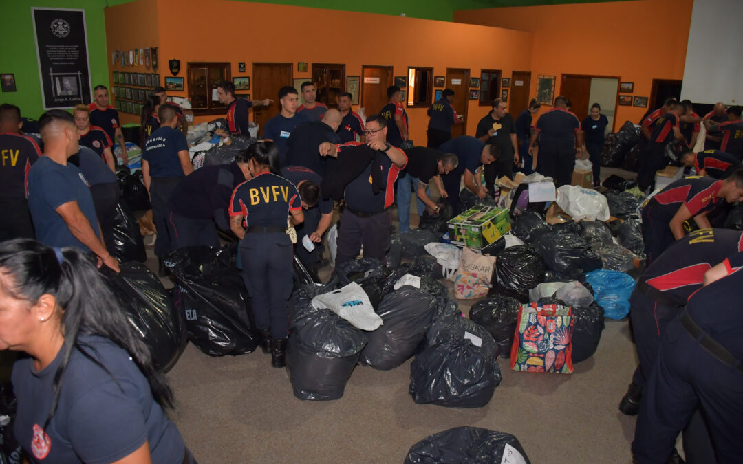 Bahía Blanca: Hasta el sábado 15 se reciben donaciones en bomberos de Florencio Varela