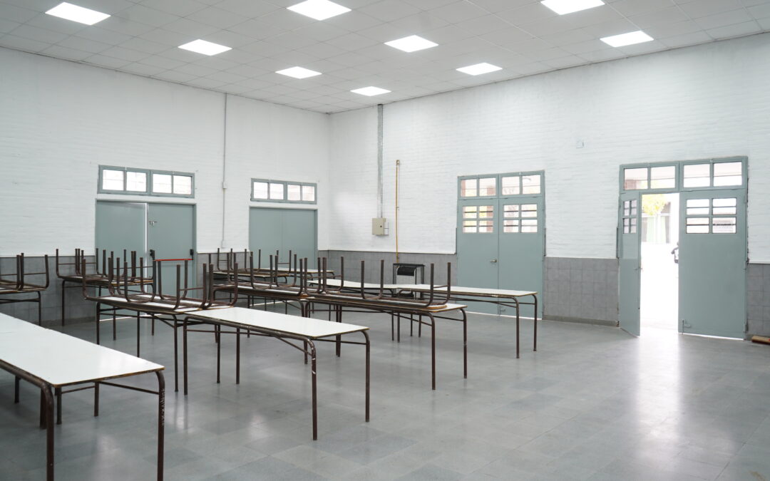 Obras para la refacción integral de la  Escuela Primaria Nº 57 de Villa Hudson