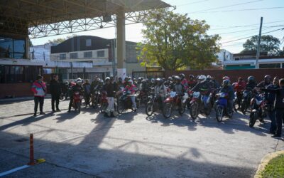 Más de 40 motociclistas varelenses  capacitados en conducción segura