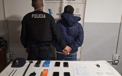 Hurto, allanamiento y detención