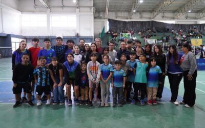 Encuentro de bádminton y parabádminton en el Polideportivo Municipal “La Patriada”