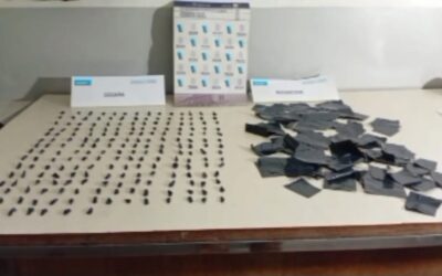 Allanamiento y detención en Villa San Luis de una narcomujer
