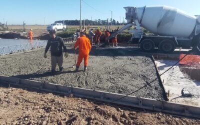Continuaron los avances en la reconstrucción vial de Cariboni