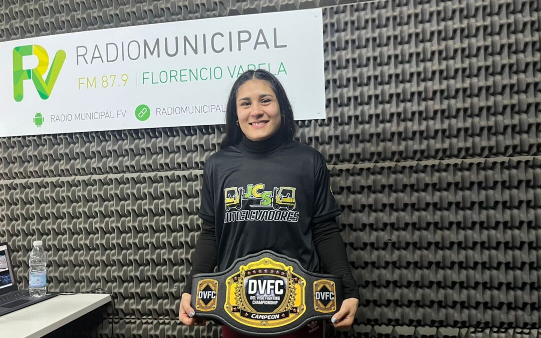 Podio en artes marciales mixtas para deportista varelense